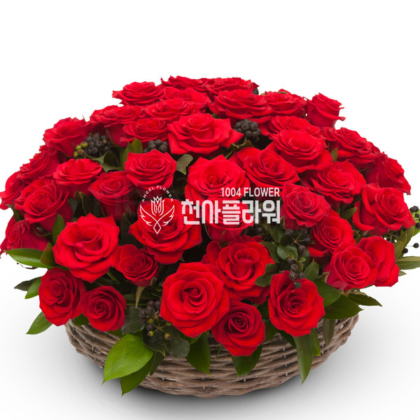 레드장미바구니